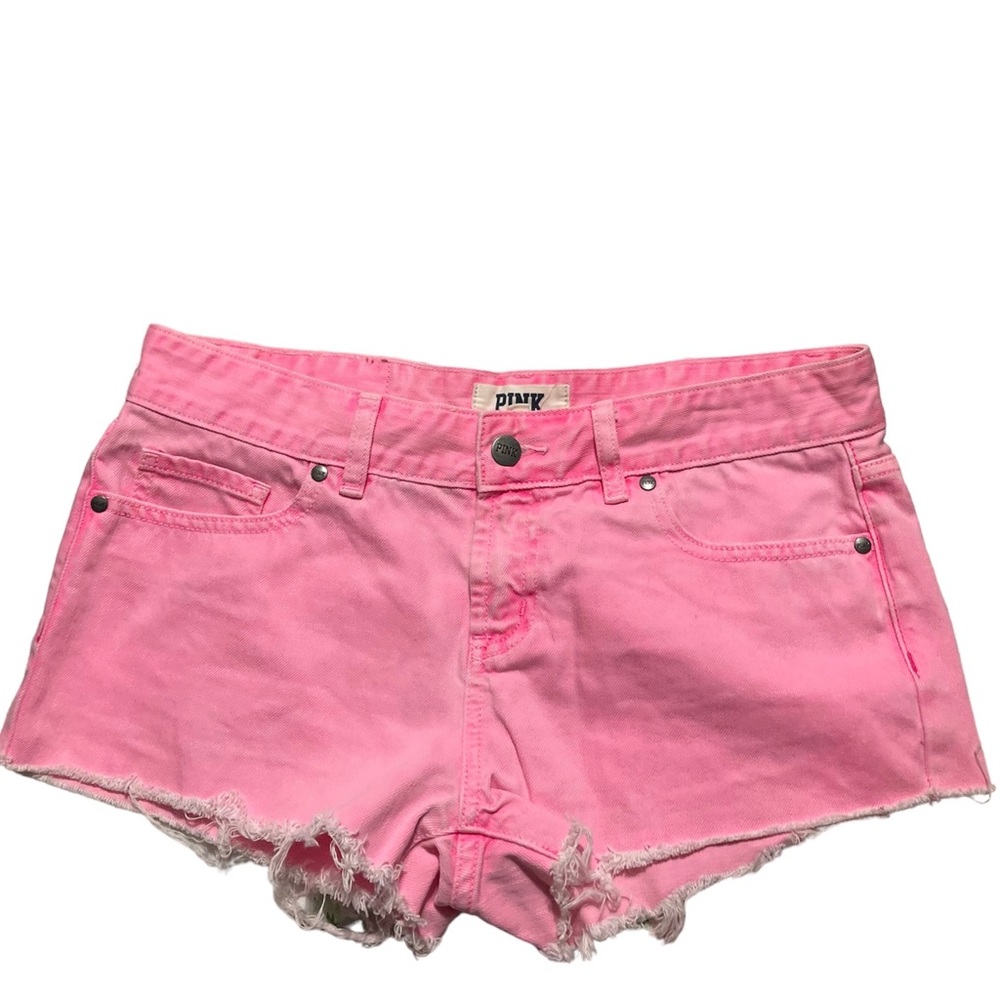 Pink Victoria's Secret Shorts Pink Denim Shorts (VINTAGE)
